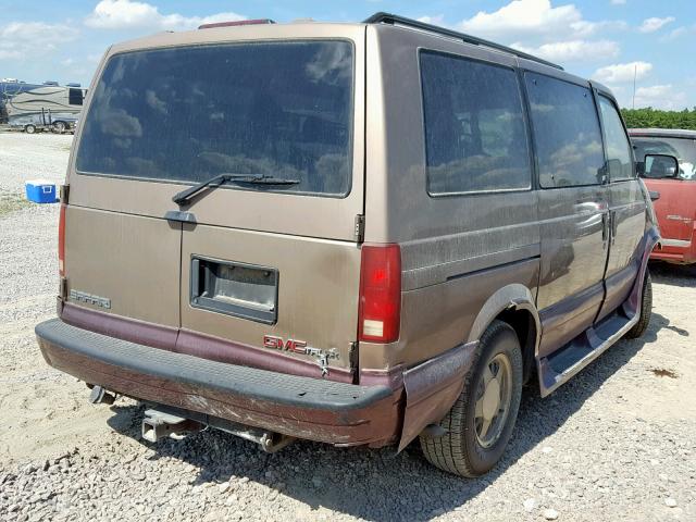 1GKDM19W6VB505916 - 1997 GMC SAFARI XT BROWN photo 4