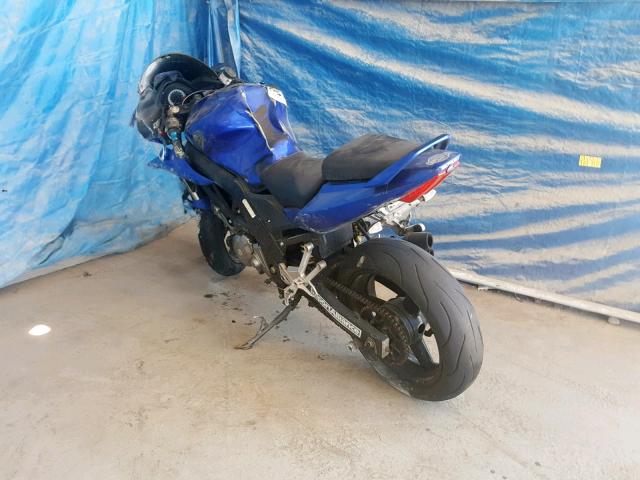 JS1VP53A952103796 - 2005 SUZUKI SV650 BLUE photo 3