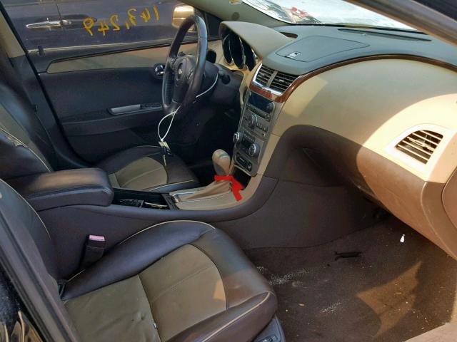1G1ZE5E06AF150877 - 2010 CHEVROLET MALIBU LTZ 黑色 照片 5