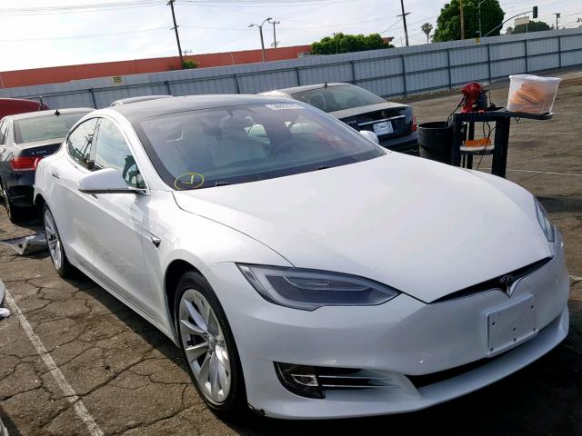 5YJSA1E24JF271717 - 2018 TESLA MODEL S WHITE photo 1