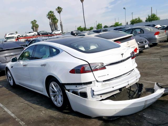 5YJSA1E24JF271717 - 2018 TESLA MODEL S WHITE photo 3