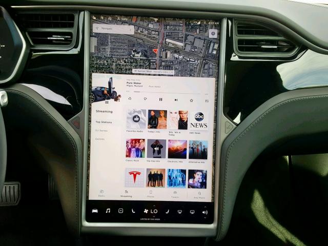 5YJSA1E24JF271717 - 2018 TESLA MODEL S WHITE photo 9