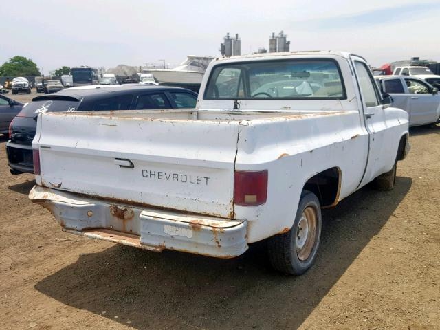 1GCDR14Z6HJ171878 - 1987 CHEVROLET R10 WHITE photo 4