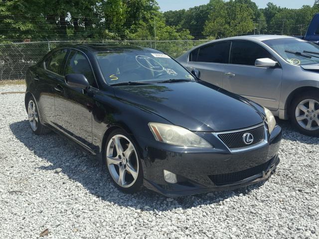 JTHBK262672048493 - 2007 LEXUS IS 250 BLACK photo 1