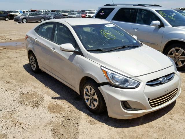 KMHCT4AEXHU263991 - 2017 HYUNDAI ACCENT SE WHITE photo 1