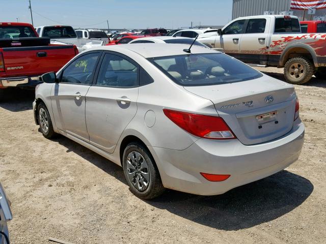 KMHCT4AEXHU263991 - 2017 HYUNDAI ACCENT SE WHITE photo 3