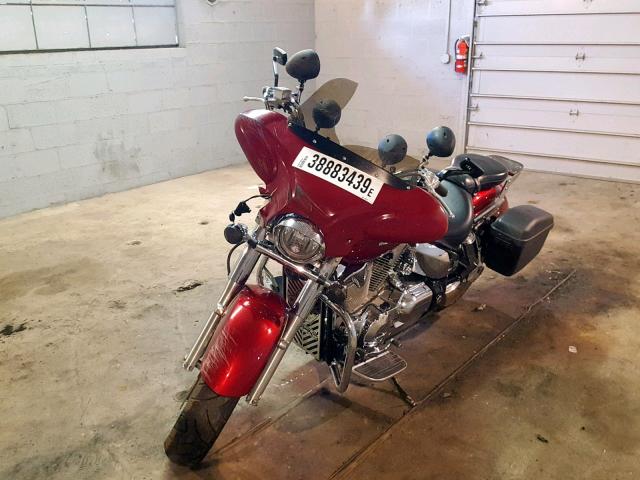 1HFSC52013A008221 - 2003 HONDA VT1300 S RED photo 2