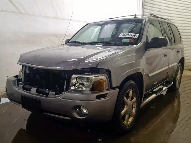 1GKDT13S682151148 - 2008 GMC ENVOY GRAY photo 2