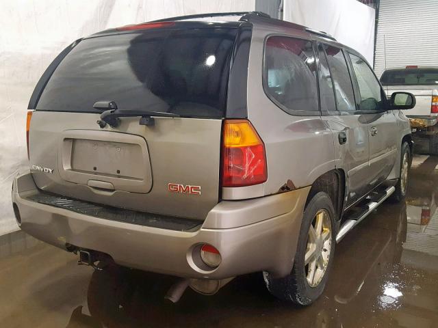 1GKDT13S682151148 - 2008 GMC ENVOY GRAY photo 4