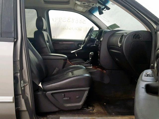 1GKDT13S682151148 - 2008 GMC ENVOY GRAY photo 5