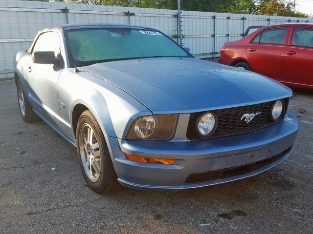 1ZVFT85H265172070 - 2006 FORD MUSTANG GT BLUE photo 1