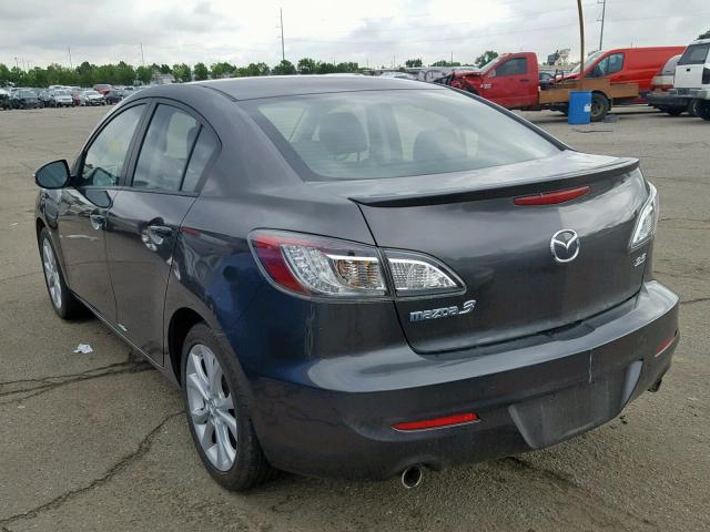 JM1BL1S51A1232858 - 2010 MAZDA 3 S GRAY photo 3