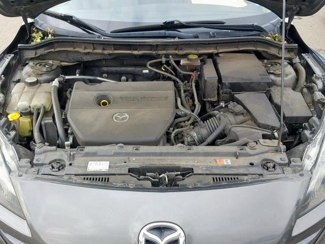 JM1BL1S51A1232858 - 2010 MAZDA 3 S GRAY photo 7