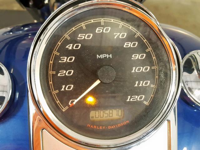 1HD1FBC10HB604701 - 2017 HARLEY-DAVIDSON FLHR ROAD BLUE photo 7