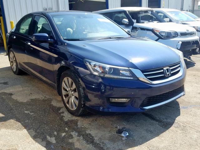 1HGCR2F85FA244940 - 2015 HONDA ACCORD EXL BLUE photo 1