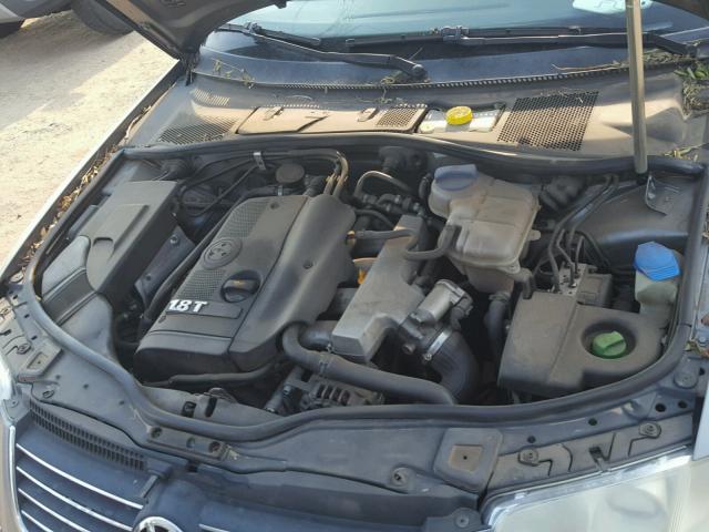 WVWPD63B74P328841 - 2004 VOLKSWAGEN PASSAT GLS GRAY photo 7