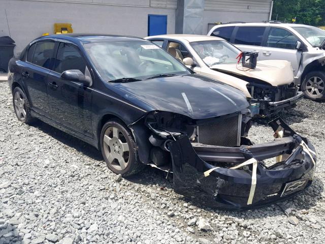 1G1AF5F54A7184301 - 2010 CHEVROLET COBALT 2LT BLACK photo 1