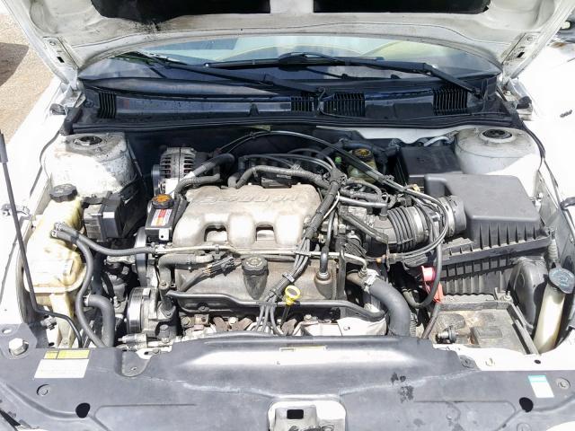 1G2NF52E7YC541426 - 2000 PONTIAC GRAND AM S WHITE photo 7