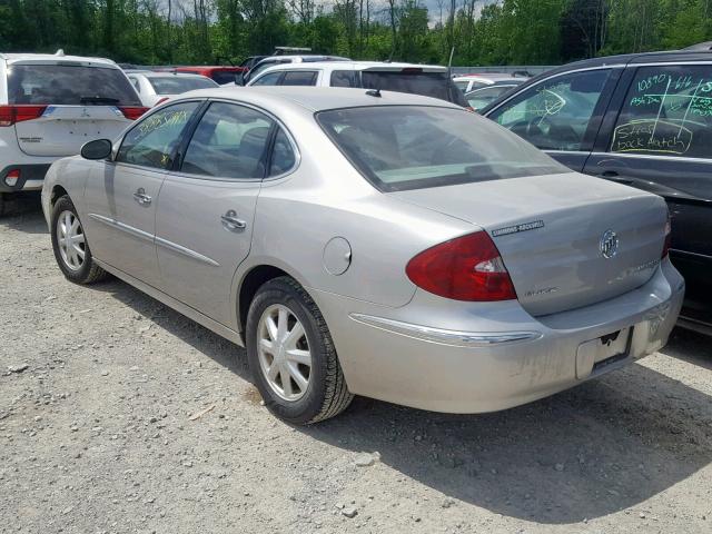 2G4WD582361299364 - 2006 BUICK LACROSSE C SILVER photo 3