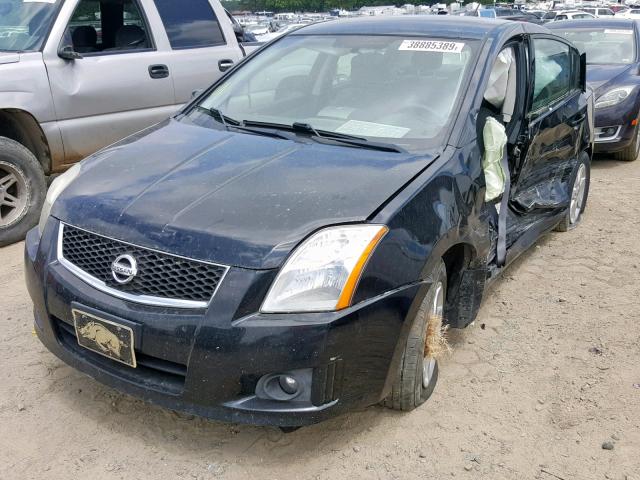 3N1AB6AP3AL712281 - 2010 NISSAN SENTRA 2.0 BLACK photo 2