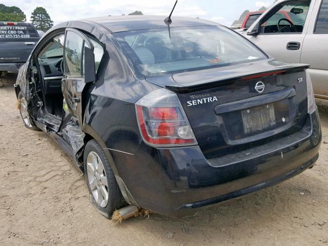 3N1AB6AP3AL712281 - 2010 NISSAN SENTRA 2.0 BLACK photo 3