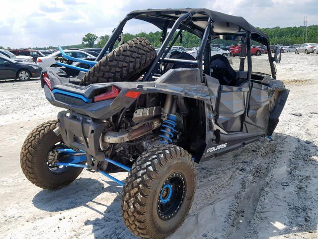 3NSVFE929KF586139 - 2019 POLARIS RZR XP 4 T BLUE photo 4