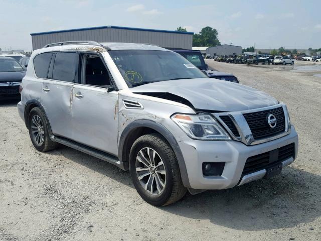 JN8AY2ND0H9000886 - 2017 NISSAN ARMADA SV SILVER photo 1