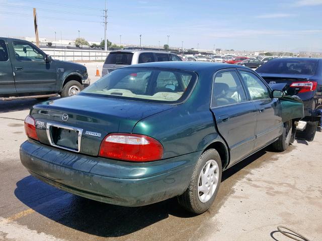 1YVGF22C015231057 - 2001 MAZDA 626 ES GREEN photo 4