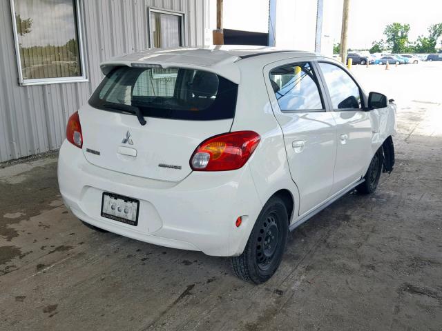 ML32A3HJ6EH008023 - 2014 MITSUBISHI MIRAGE DE WHITE photo 4