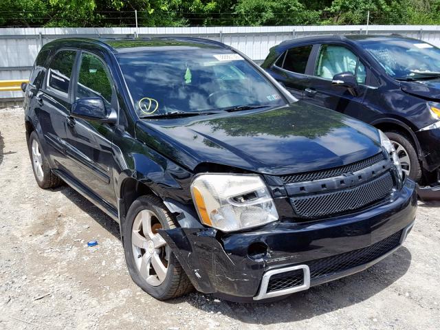 2CNDL737786012543 - 2008 CHEVROLET EQUINOX SP BLACK photo 1