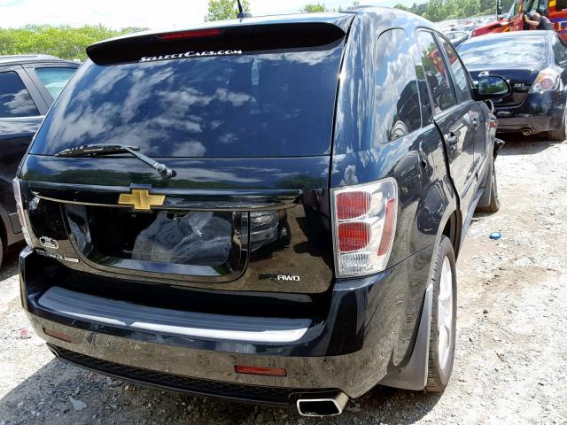 2CNDL737786012543 - 2008 CHEVROLET EQUINOX SP BLACK photo 4