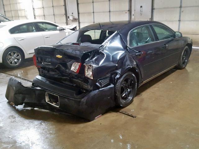 1G1ZH57B894188463 - 2009 CHEVROLET MALIBU 1LT 黑色 照片 4