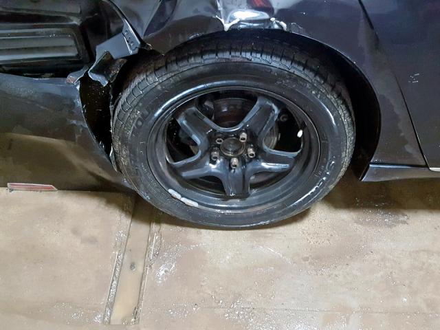 1G1ZH57B894188463 - 2009 CHEVROLET MALIBU 1LT 黑色 照片 9