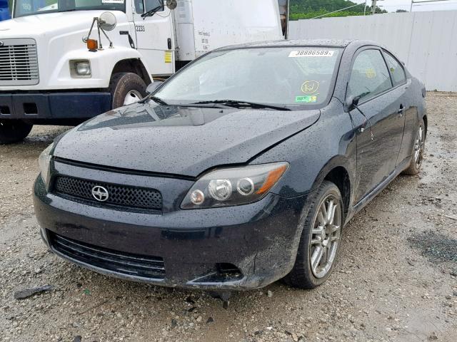 JTKDE167880269784 - 2008 TOYOTA SCION TC BLACK photo 2