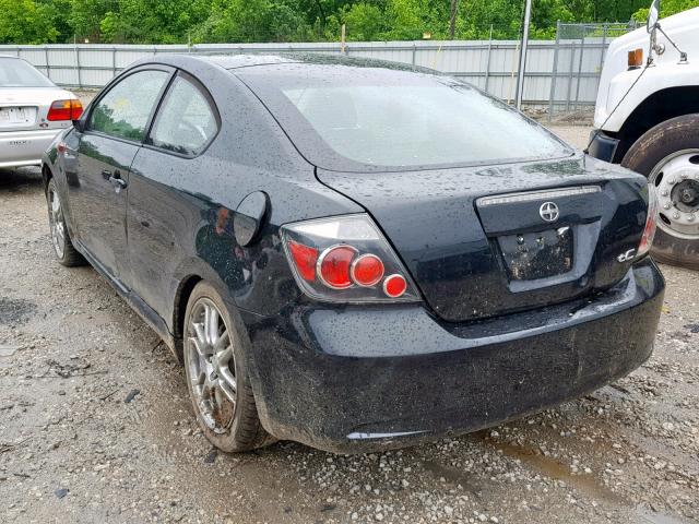 JTKDE167880269784 - 2008 TOYOTA SCION TC BLACK photo 3
