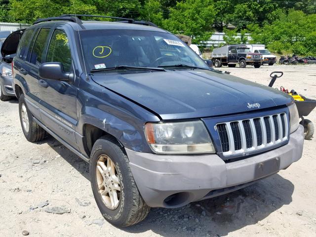 1J4GW48S54C297078 - 2004 JEEP GRAND CHER GRAY photo 1