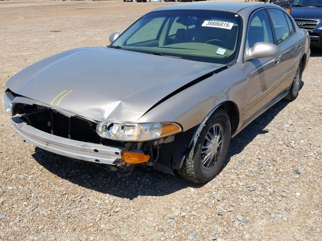 1G4HP52K144122810 - 2004 BUICK LESABRE CU BEIGE photo 2