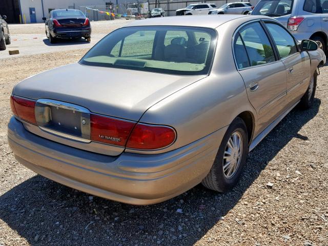 1G4HP52K144122810 - 2004 BUICK LESABRE CU BEIGE photo 4