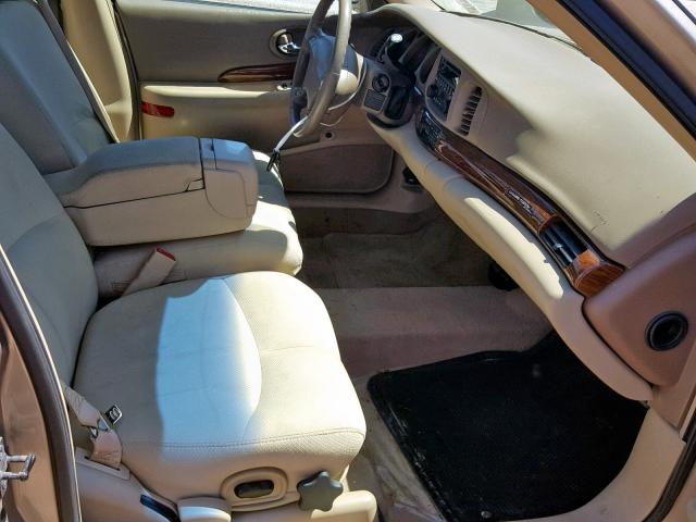 1G4HP52K144122810 - 2004 BUICK LESABRE CU BEIGE photo 5