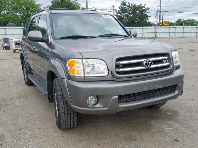 5TDBT48A14S224661 - 2004 TOYOTA SEQUOIA LI SILVER photo 1