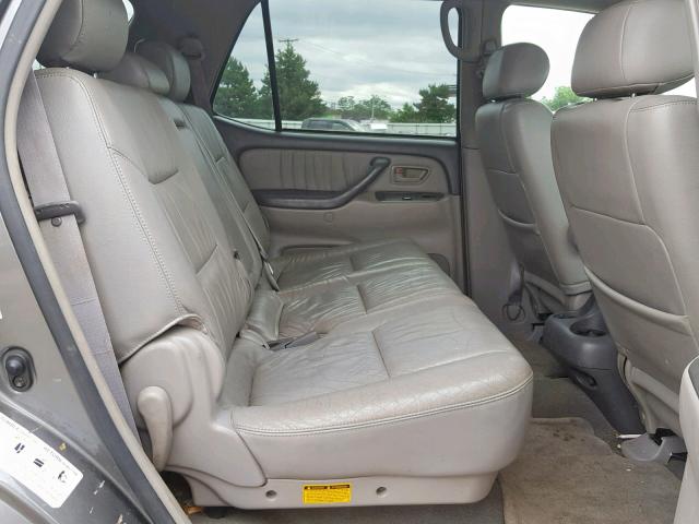 5TDBT48A14S224661 - 2004 TOYOTA SEQUOIA LI SILVER photo 6