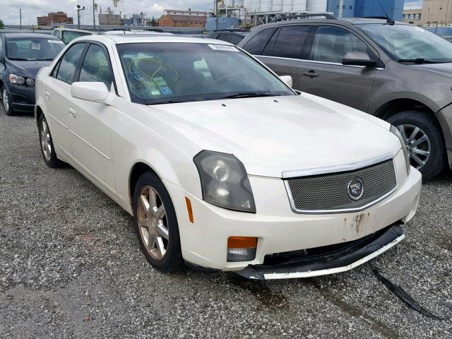 1G6DP567950220133 - 2005 CADILLAC CTS HI FEA WHITE photo 1