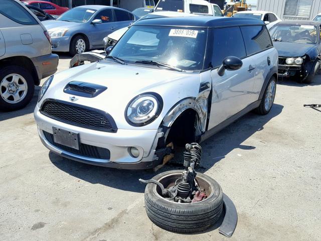 WMWMM93569TL04055 - 2009 MINI COOPER CLU TWO TONE photo 2