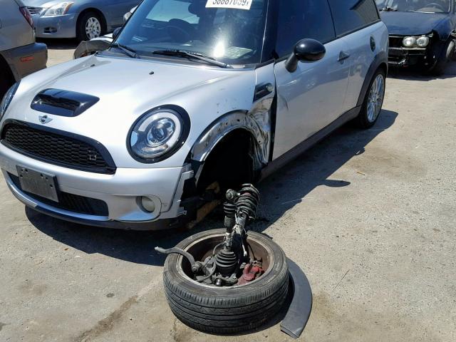 WMWMM93569TL04055 - 2009 MINI COOPER CLU TWO TONE photo 9