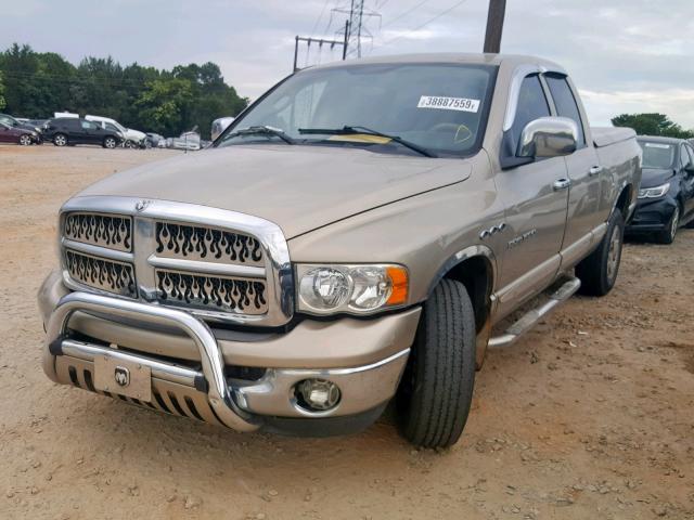 1D7HA18N35S140356 - 2005 DODGE RAM 1500 S GOLD photo 2