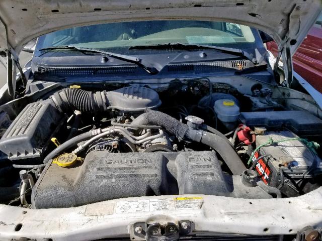 1D4HS58Z83F559023 - 2003 DODGE DURANGO SL WHITE photo 7