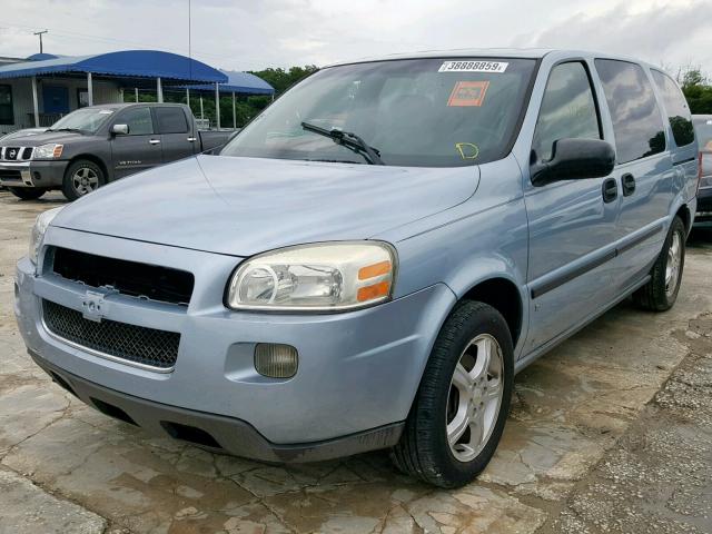 1GNDV23127D212766 - 2007 CHEVROLET UPLANDER L BLUE photo 2