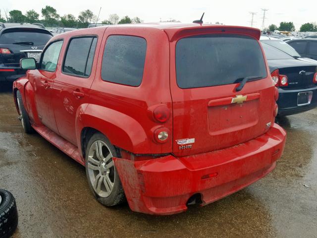 3GNBADDM1AS556636 - 2010 CHEVROLET HHR SS RED photo 3