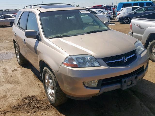 2HNYD18292H540698 - 2002 ACURA MDX GOLD photo 1