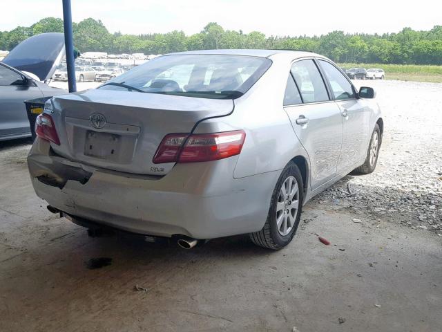 JTNBK46K673027677 - 2007 TOYOTA CAMRY NEW SILVER photo 4